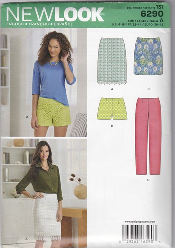 Sewing pattern skirt shorts - pattern, skirt,
