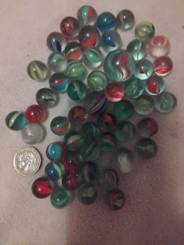 Cat eye marbles - 50,