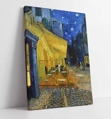 Van gogh cafe terrace - terrace, night