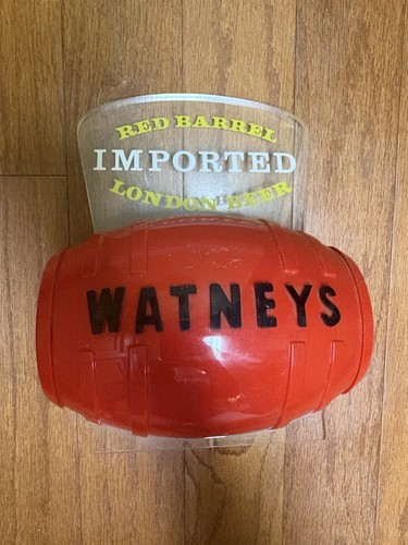 Watneys red barrel advertising - red,