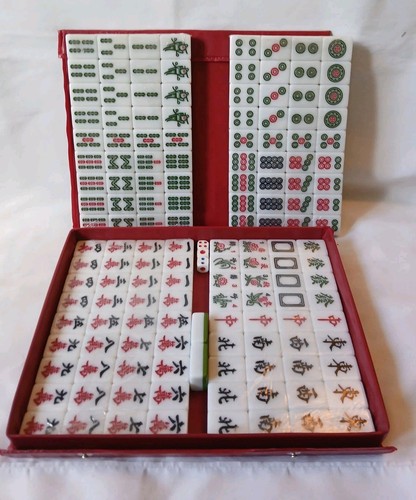 Mahjong set 144 - mahjong, back