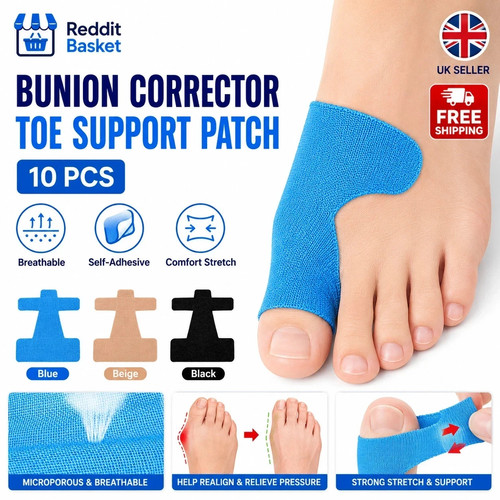 10pcs bunion corrector - corrector, tape