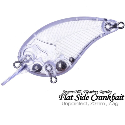 20pcs 7cm flat side - side, body