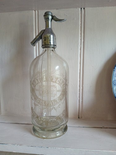 Soda siphon 1928 belfast - siphon,