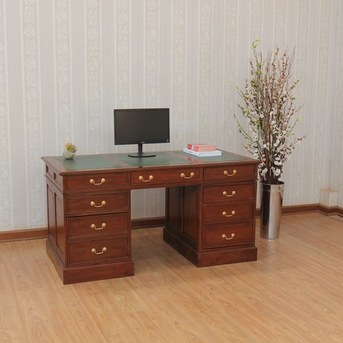 Computer desk mahogany - desk, |