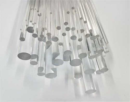 Plastic round clear pmma rod - pmma,
