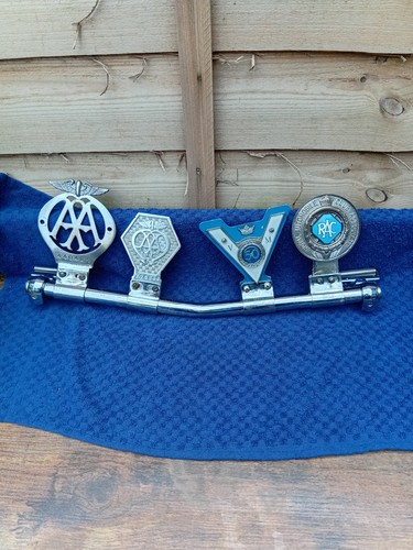 Vintage car badge bar with - vintage, a