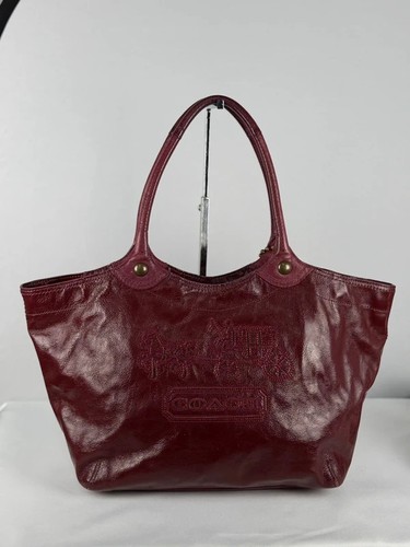 Coach 12403 red patent leather - coach,