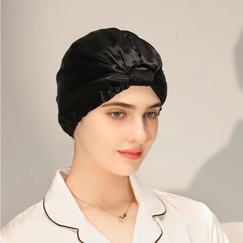 New silk night caps - new,