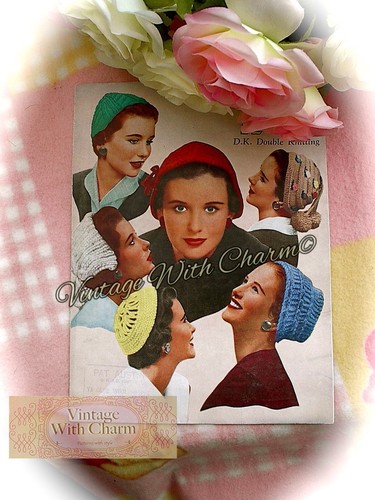 Vintage 1950s knitting pattern - 1950s,