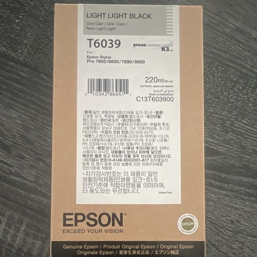 Epson genuine t6039 c13t603900 - epson,