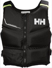 Helly Hansen Unisex Rider Stealth Zip Ebony Black Buoyancy Aid - Large 70/90