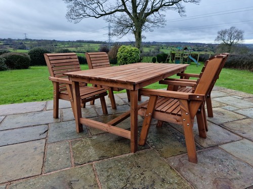 Wooden garden furniture - ,