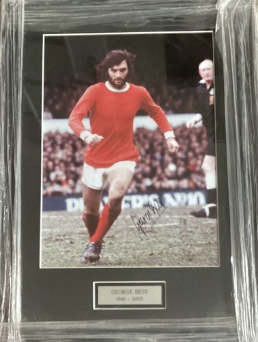 George best authentic signed - authentic,