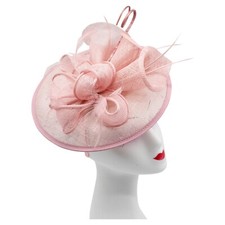 Fascinator Women's Large Headband Clip Hat For Weddings Ladies Day Races Ascot