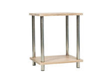 Small Oak Sofa Side Table