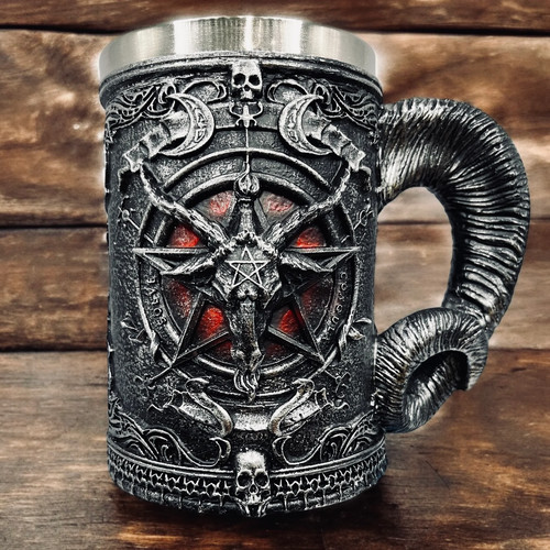 Nemesis now baphomet tankard - nemesis,