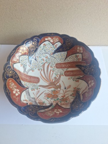 Antique japanese imari bowl - japanese,