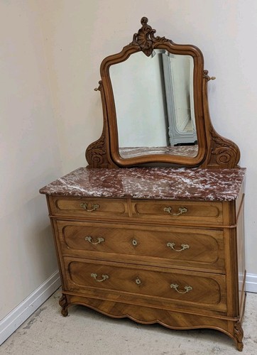 Old french louis chest of - old,