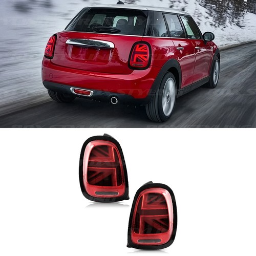 Led union jack black red - union, tail