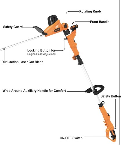 Garcare electric hedge - electric,