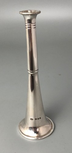 Antique solid silver hunting - antique,