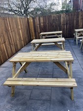 Picnic Table Bench 5ft Seats