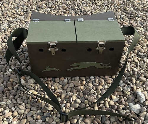 Double bow back painted ferret - bow,