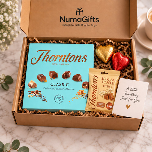 Thorntons chocolate gift box - chocolate,
