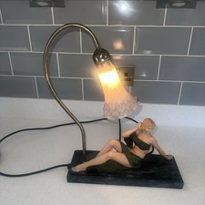 Vintage art Deco Lesser & Pavey Lady lamp