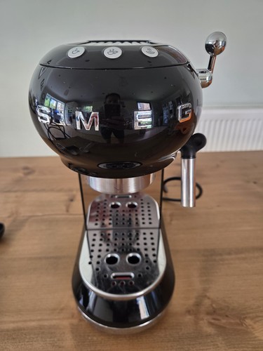 Black smeg ecf01bluk coffee - smeg,