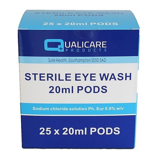 Sterile saline eye wash - eye, 20ml