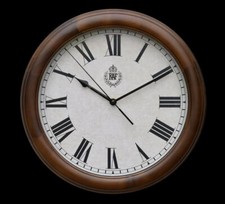 802017 MWC RAF "Battle of Britain" Replica Wooden Wall Clock 14" CLK/WDN/RAF