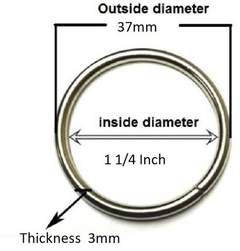 Lot 100 metal rings - 100,