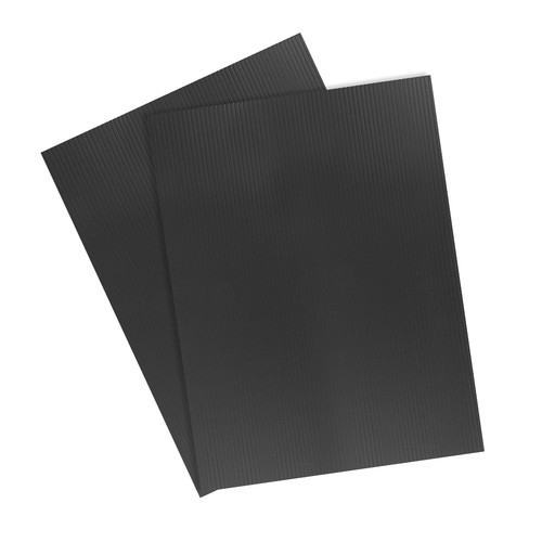 2pcs corrugated plastic - corrugated, sheets