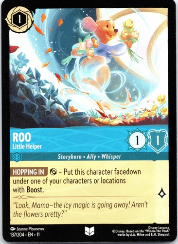Disney lorcana roo little - disney,