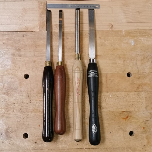 Joblot woodturning chisels - woodturning,