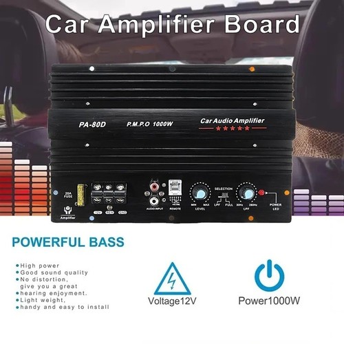 80d universal car amplifier - pa-80d,