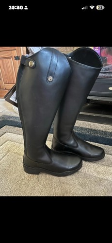 Black brogini boots size - black,