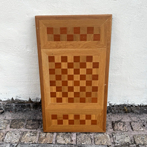 Folding wooden chess board - folding,