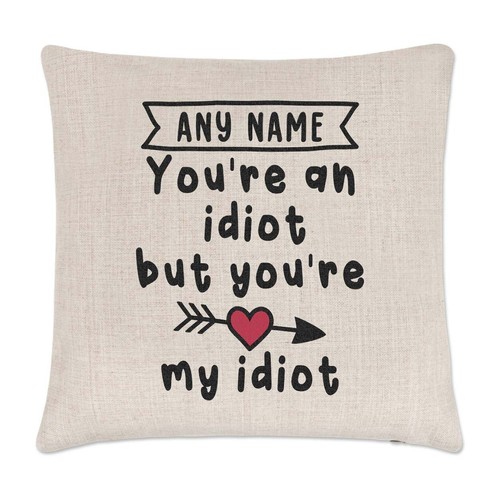 Personalised you idiot - personalised, you're