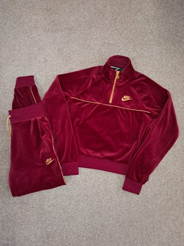 Nike velour tracksuit womens - nike,