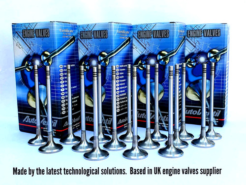 Inlet exhaust valves - 8,