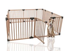 Bettacare Wooden Dog Pen, 200cm x 200cm, Natural Wood, 76cm High