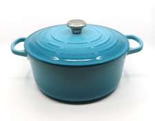 Le Creuset Signature Enamelled Cast Iron Round  Casserole Dish 28 cm Teal