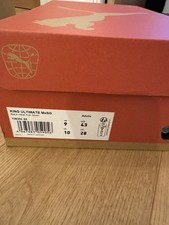Puma King Ultimate MxSG Football Boots UK9 Black White Red Brand New RRP£190