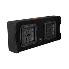 Kicker 49DL7TDF122 Dual 12 Inch L7T Subwoofer Down Firing Loaded Enclosure 1200w