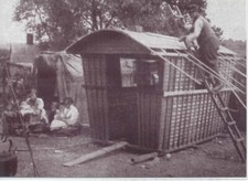 Set of 7 new modern PCs Kentish Lee making ribbed Romany Gypsy wagon vardo 1923