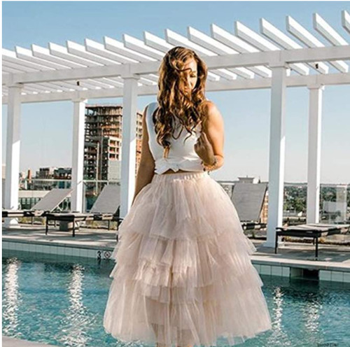 Mesh ladies girls tutu - ladies,
