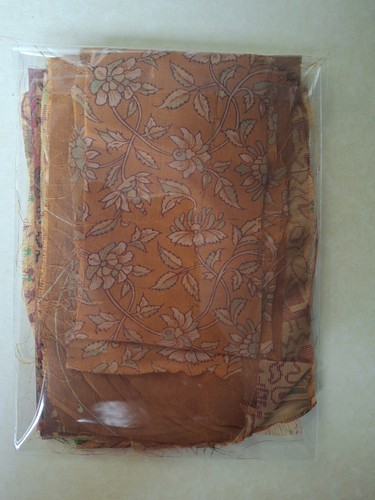 Embroidery craft mixed scrap - embroidery/craft:,